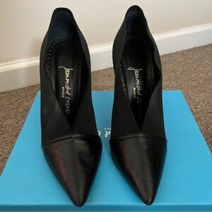 Jean Michel Cazabat Black Pumps Size 39 Womens Elisa Elas - Elisa 110M Black.